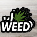 I Leaf Weed Sticker: 2