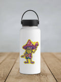 Psychedelic Mushroom Man Sticker: 3