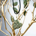 KannaBling - Pendant Necklace Heart Shape in Suede Rope(Ladies)