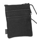 PUR128-H Hemp 3-Zip Mini: Black