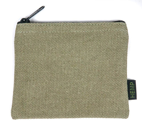 CP100-H Hemp Coin Pouch: Sage