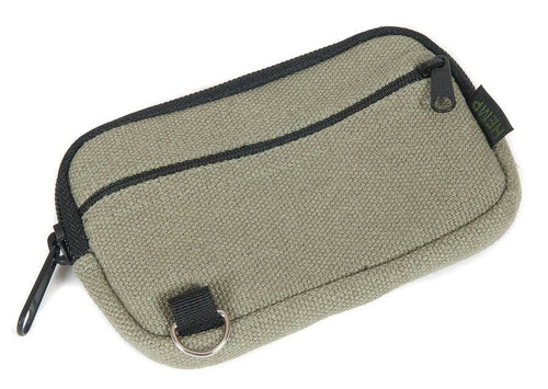 Hemp Wallet/Case-Medium: Sage