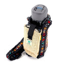 100% Hemp with Gheri Mix Water Bottle Holder: HEMP