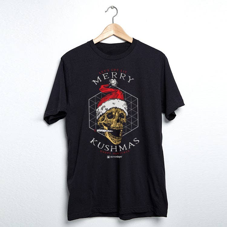 Merry Kushmas Men's Shirt: LARGE