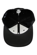 Middle Finger Up Skeleton Cotton Snapback: GRAY/BLACK / ONE SIZE
