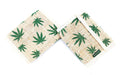 100% Hemp Designed Tri-Fold Wallet: HEMP LEAF