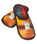 Hemp Slippers: Medium / Rainbow