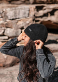 Hemp Beanie: Black