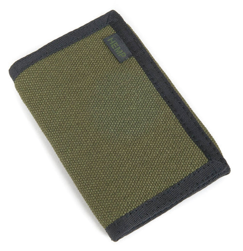 HEMPMANIA TRIFOLD HEMP WALLET
: Moss