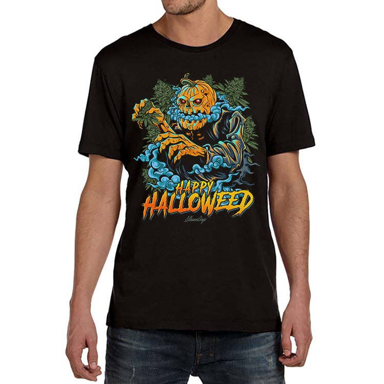 Happy Halloweed Tee: LARGE