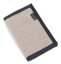 W103-H The Eight Compartment Hemp Trifold: Moss