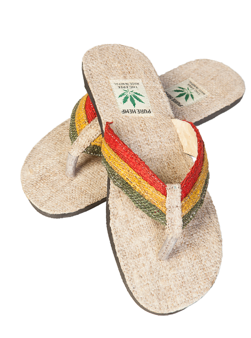 Hemp Rasta Sandals: Natural / 12