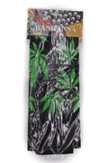 Hemp Leaf Cotton Bandana: AS SHOWN / ONE SIZE