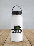 I Leaf Weed Sticker: 2