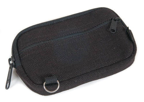 Hemp Wallet/Case-Medium: Black