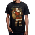 Let's Get Lit Stoney Santa Men's T-Shirt: MEDIUM