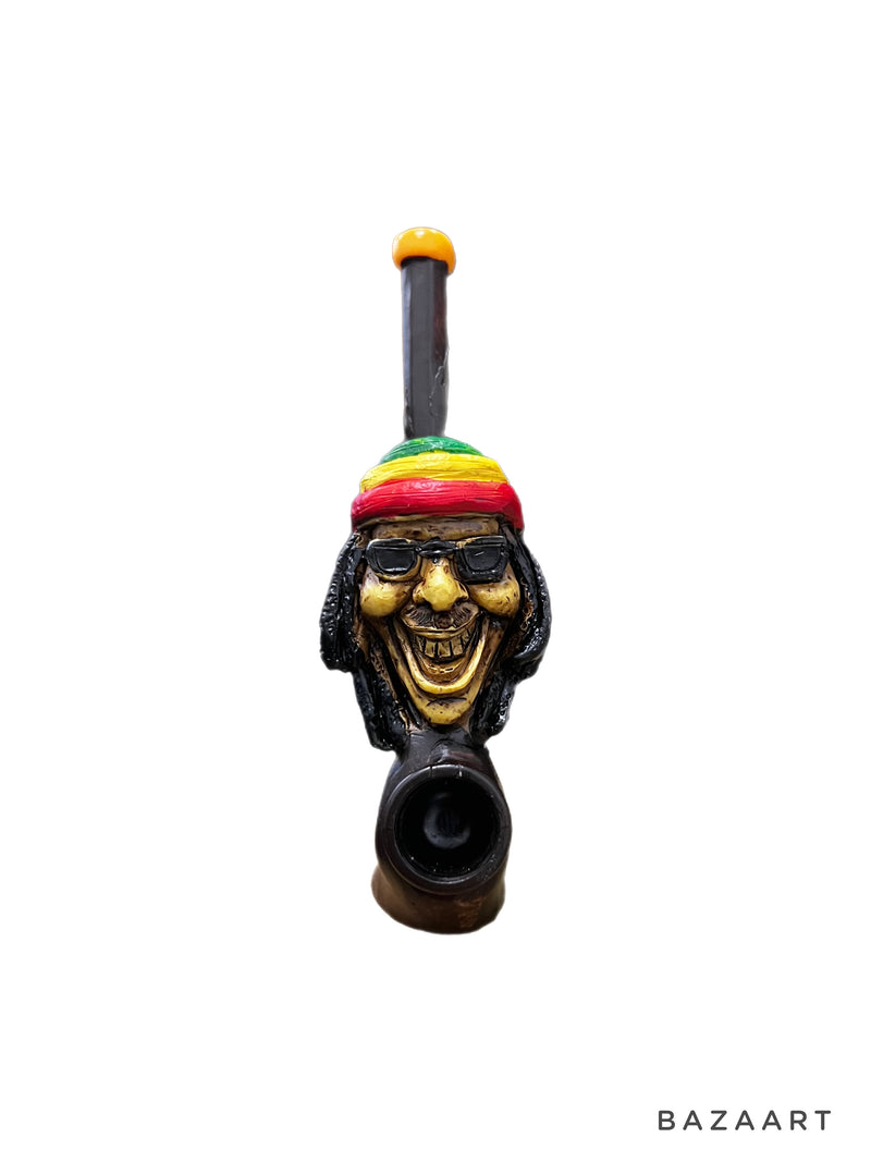 Novelty.   Raster Jamaican Pipe