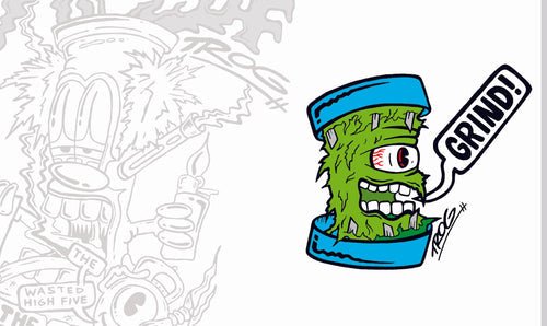 Sticker.    GRIND TROG STICKER