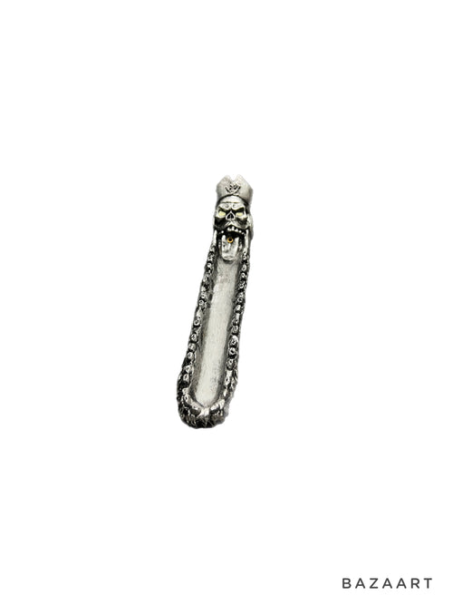 Skull Head Burner Metal