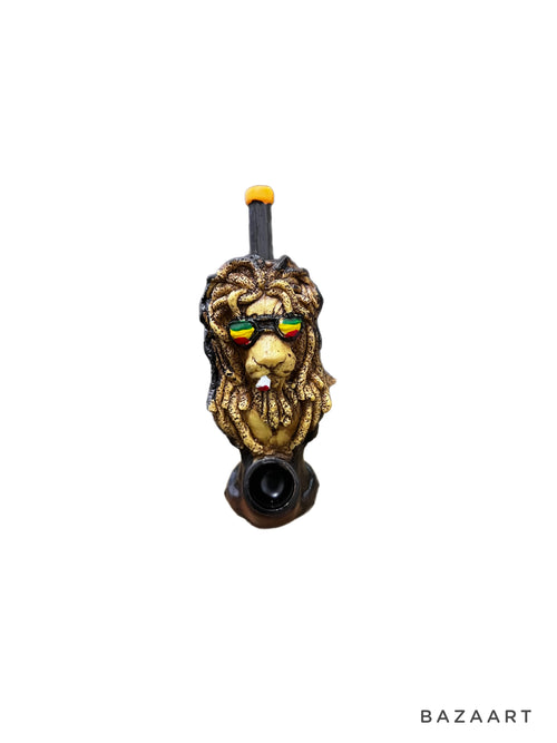 Novelty Rasta Lion Pipe