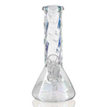 BW - Twisted Fantasy Glass 21cm Beaker Bong - Pearl