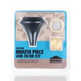 BW - Silicone Mouth piece and filter kit - Black