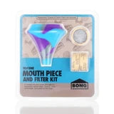 BW - Silicone Mouth piece and filter kit - Purple/Blue