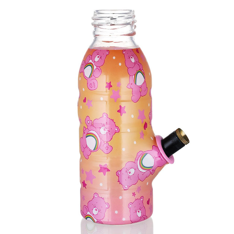 BW - Care Bears Sunset Fade 17.5cm Glass Bottle Bong