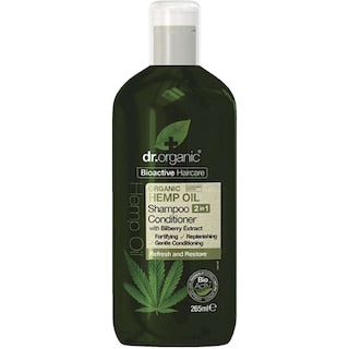 Dr Organic Shampoo Conditioner 2 In 1 Organic Hemp Oil 265ml