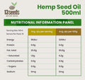 Hemp Seed Oil 500ml