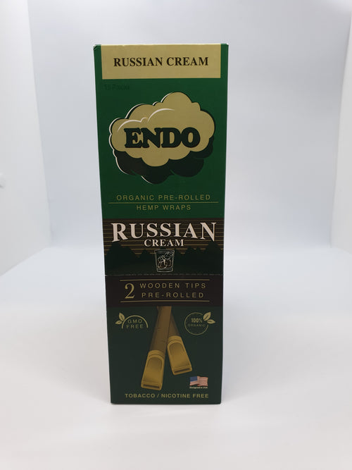 Endo Pre-Rolled Hemp Wraps
- Russian Cream