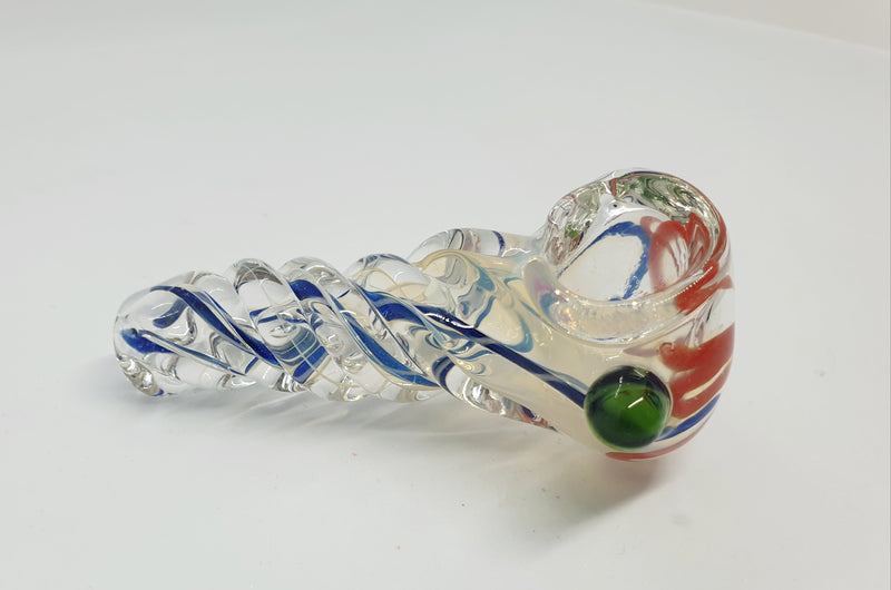 Glass pipe.  Swirl