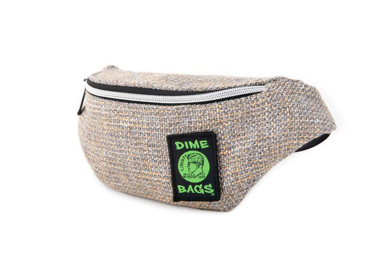 Dime Bags Organic Hemp Stash Pack Smell Proof Waist Pack (Sand)