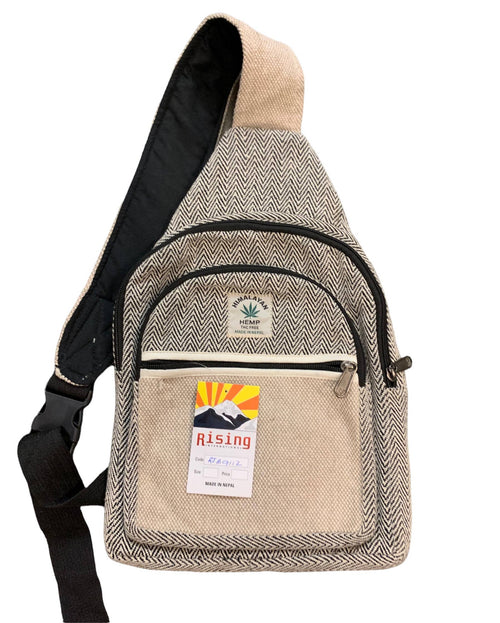 Hemp Cross body bag backpack RIB9112