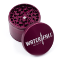 WATERFALL - CNC 4 PART 63MM GRINDER W/ REMOVABLE SCREEN - PURPLE
