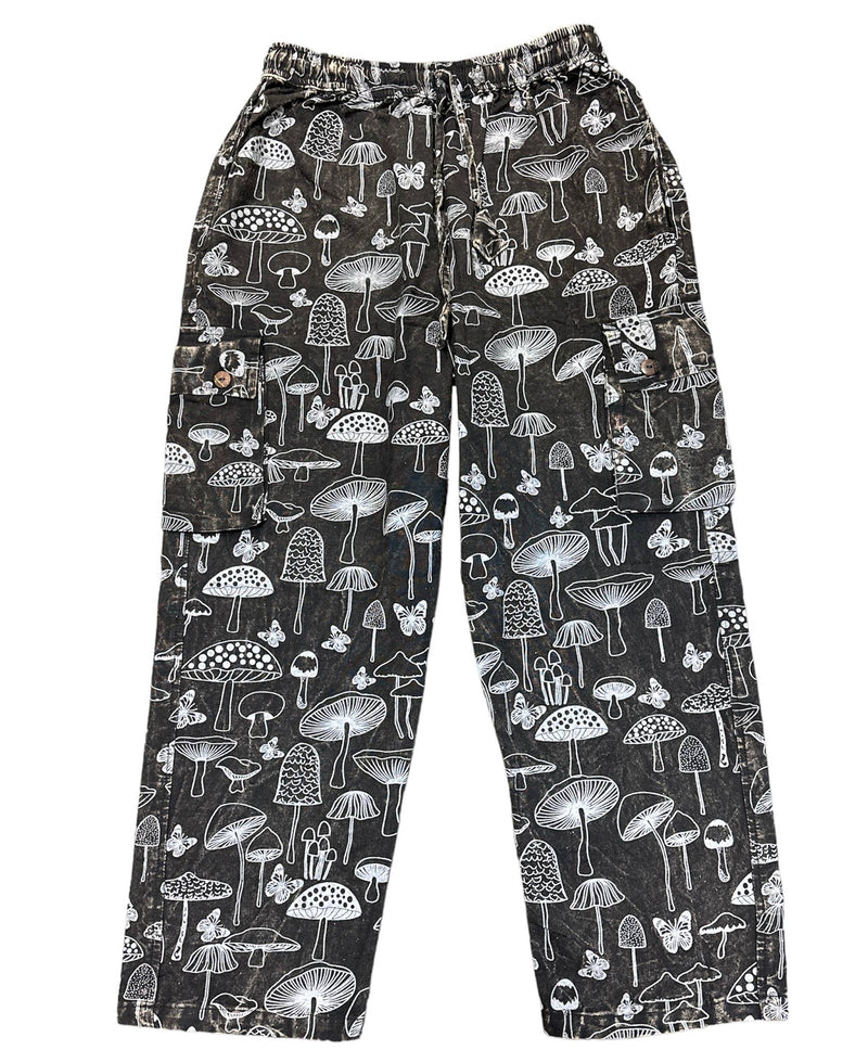 Cotton Mushroom Yoga Pant: XL