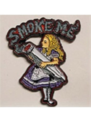Hat pin.    Alice smoke me