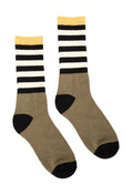 Hemp Crew Socks / Stripes