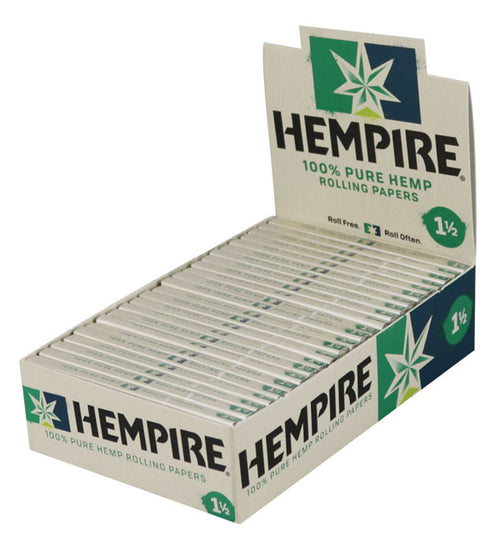 Hempire Hemp Rolling Papers - 1 1/2"