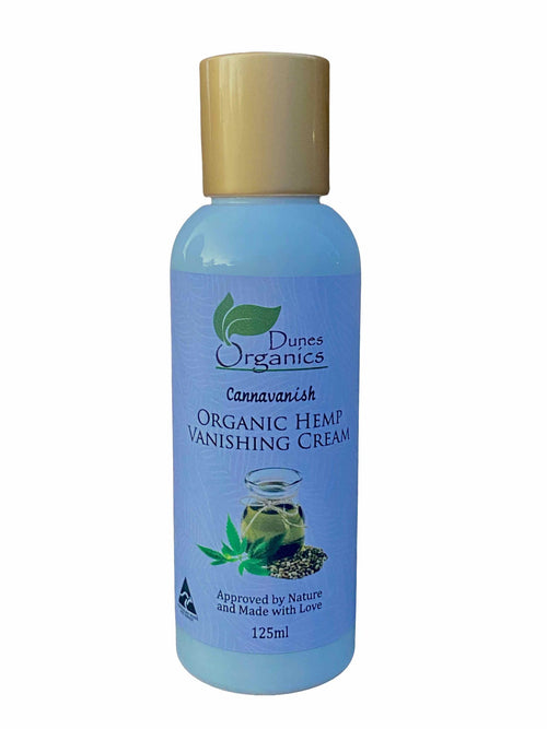 Organic Hemp Vanishing Cream 125 ml