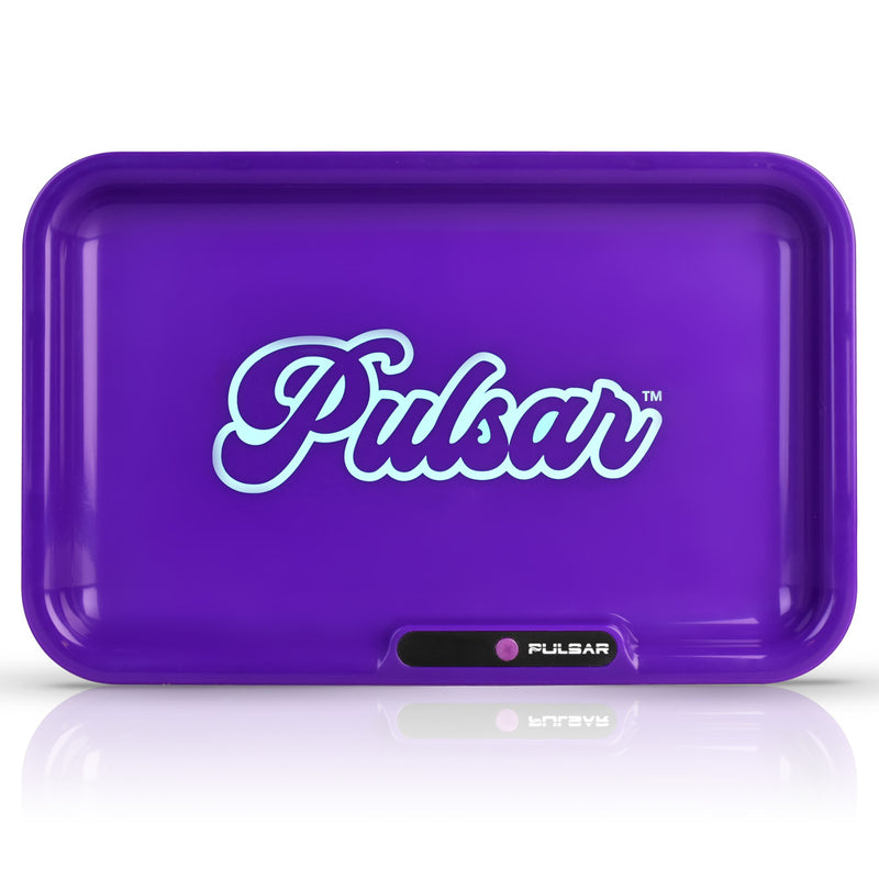 Rolling tray.   Pulsar Glow LED Rolling Tray | 11" x 7" | Pulsar Logo