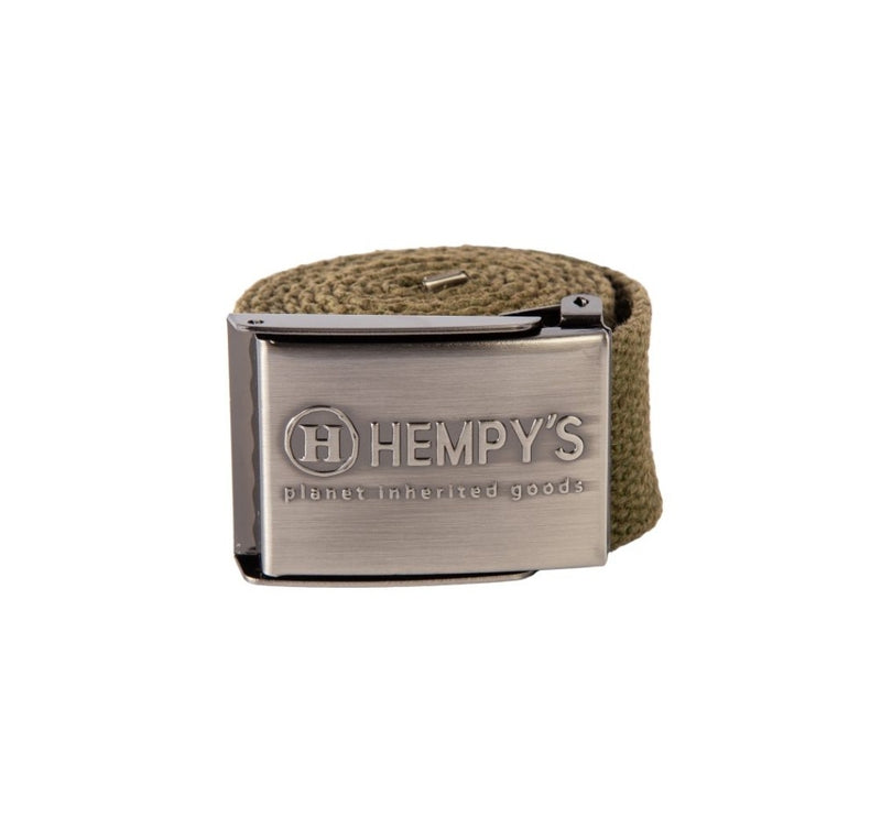 Hemp Scout Belt 1.5″ Green