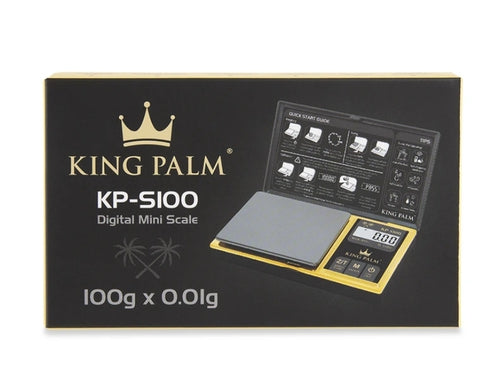 King Palm Scale - 100g x 0.01g - Black / Gold