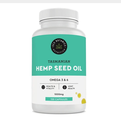 Australian Hemp Seed Oil Capsules