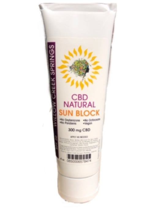 CBD Natural Sun Block SPF 30