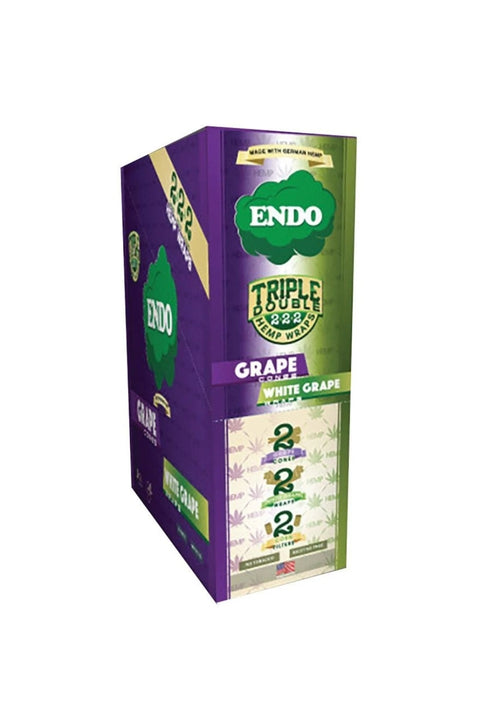 Endo Triple Double 2 Hemp Wrap Grape/ White Grape