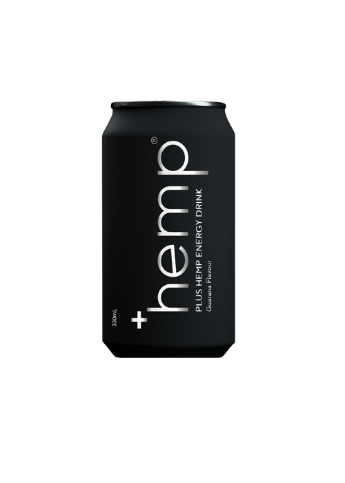 Drinks.  +hemp Energy  330ml Can