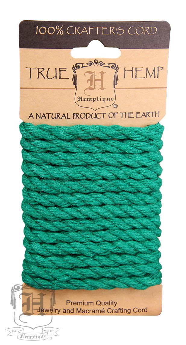 Dyed Hemp Rope

6mm Green