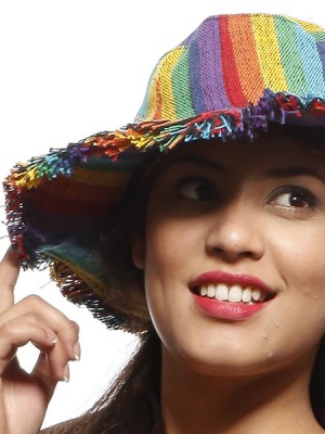 Himalayan Rainbow Safari Hat