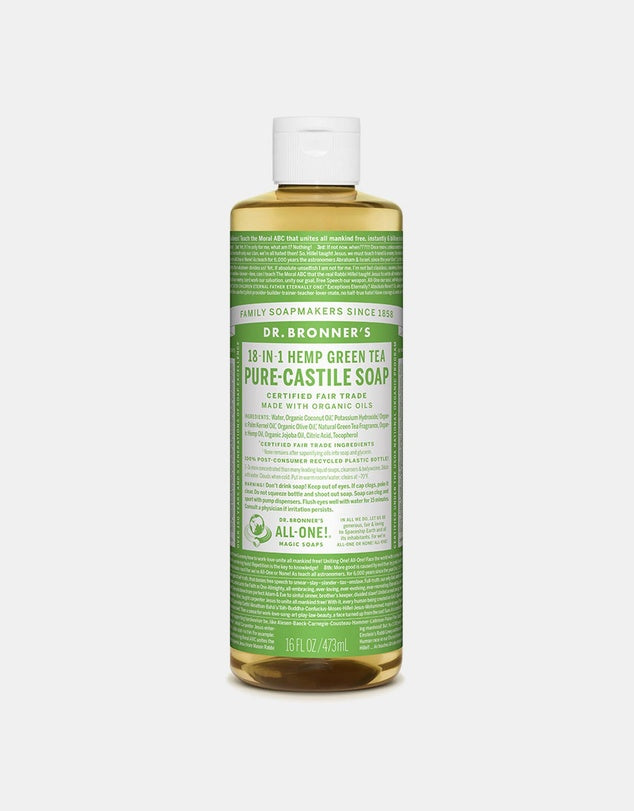 Dr bronner. Green Tea Pure Castile Liquid Soap 237ml